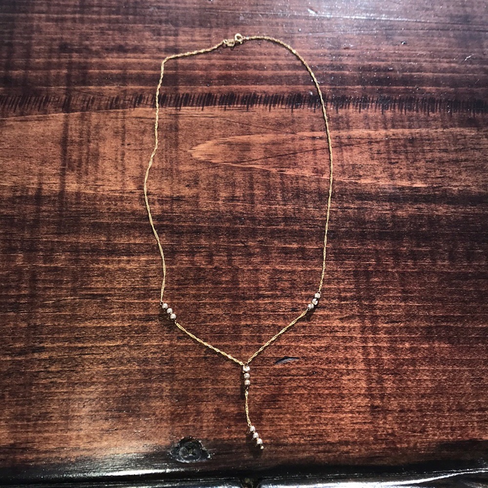 Dainty 10K Gold Necklace